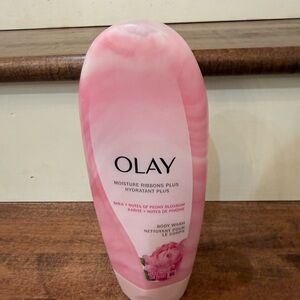 NWT OLAY Moisture Ribbons Plus Peony Blosson  Body Wash